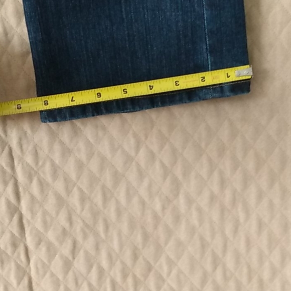 LOFT Curvy Bootcut Jeans In Dark Indigo - Picture 5 of 7